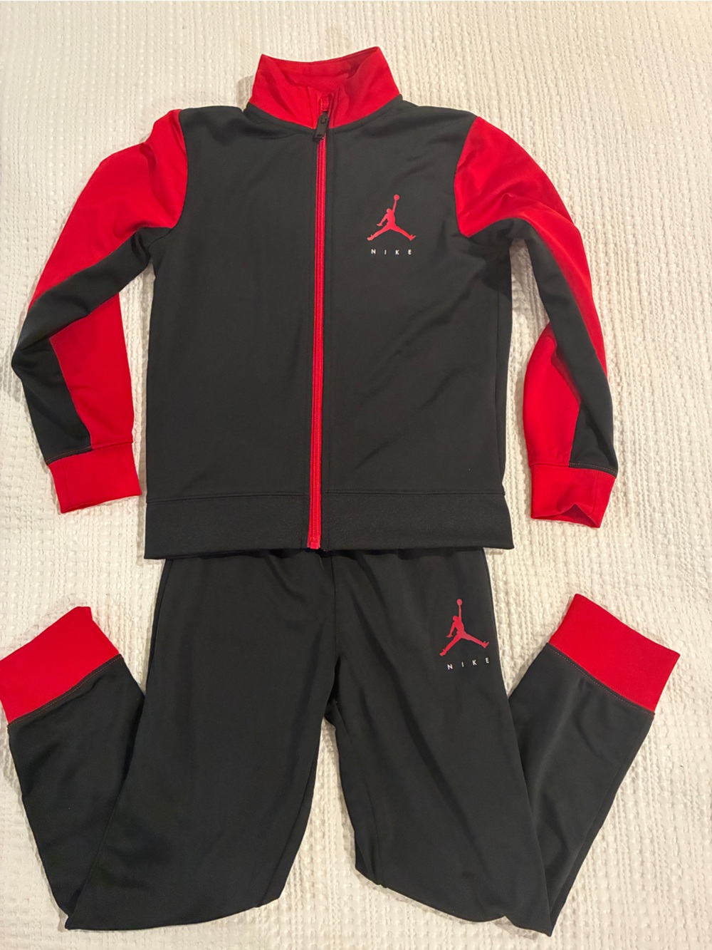Nike Kids Black & Red Jordan Set